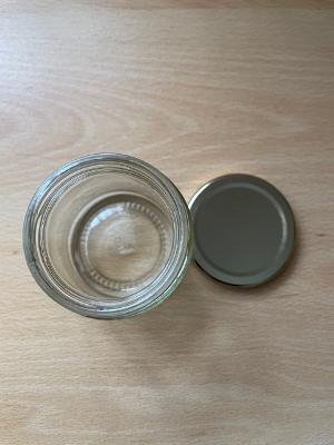 Jar for honey glass 1/2lb