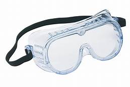 Safety goggle for varoa treatment